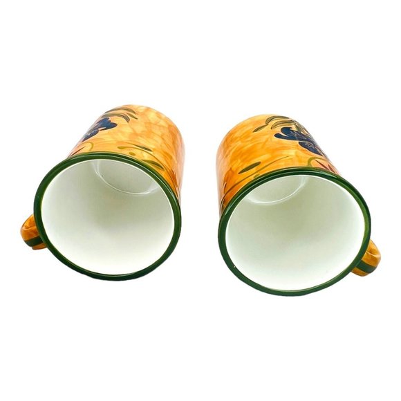 Certified International Ceramic Savannah Mugs Set of 2 by Susan Winget NWT - Picture 6 of 7